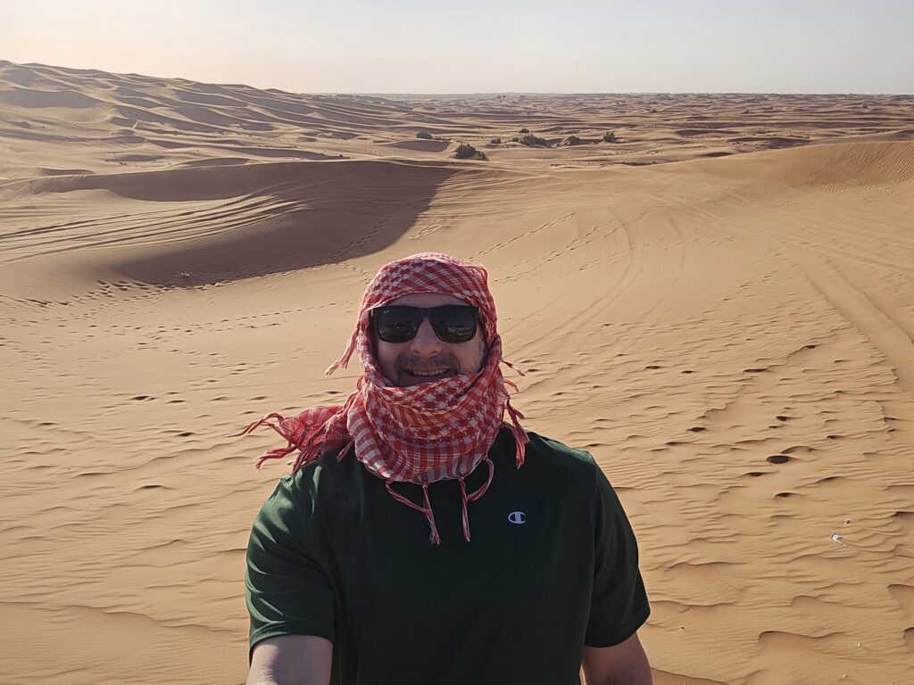 About A.J. andy dubai desert february 2026