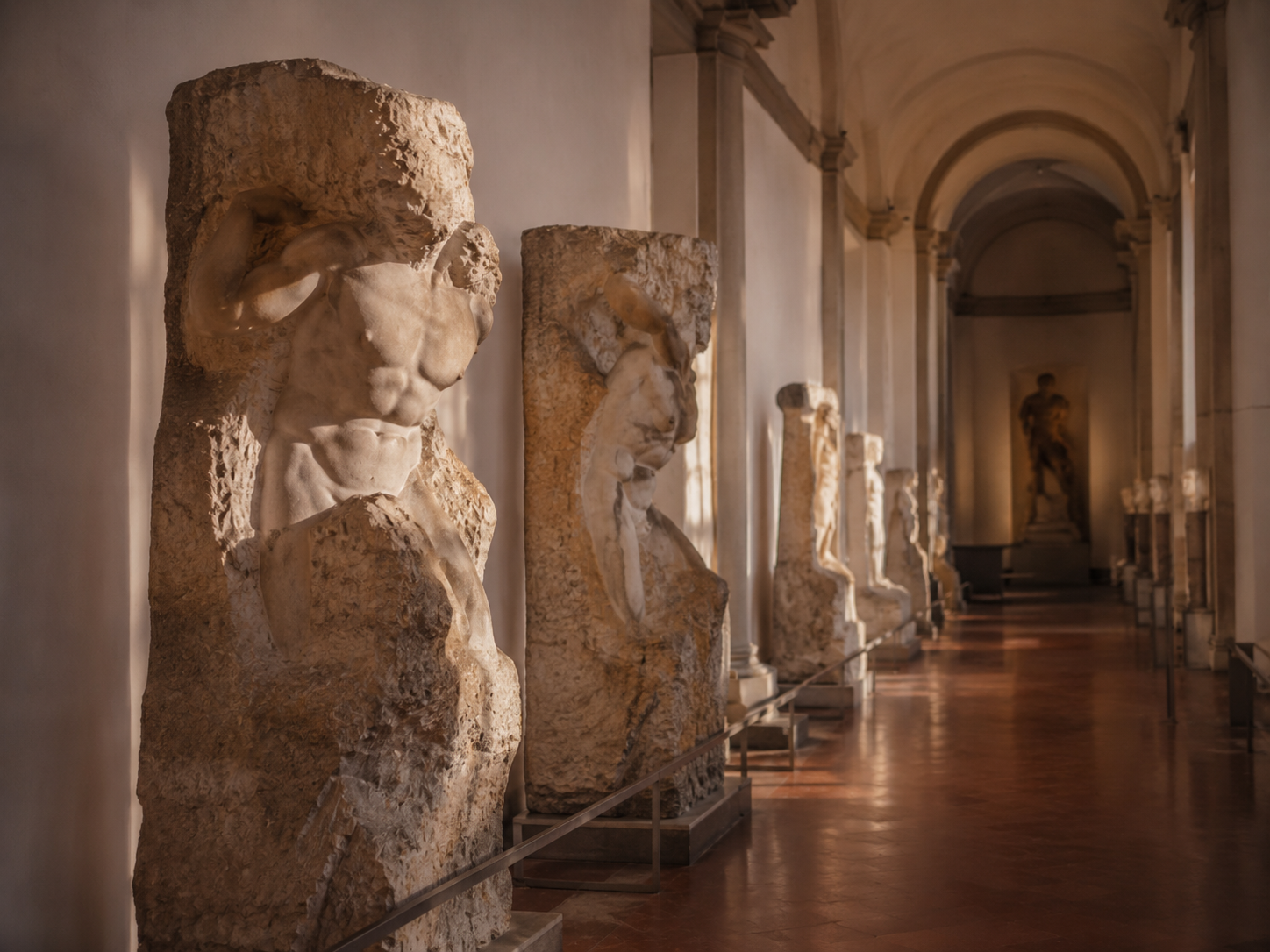 Galleria dell Accademia beyond the David