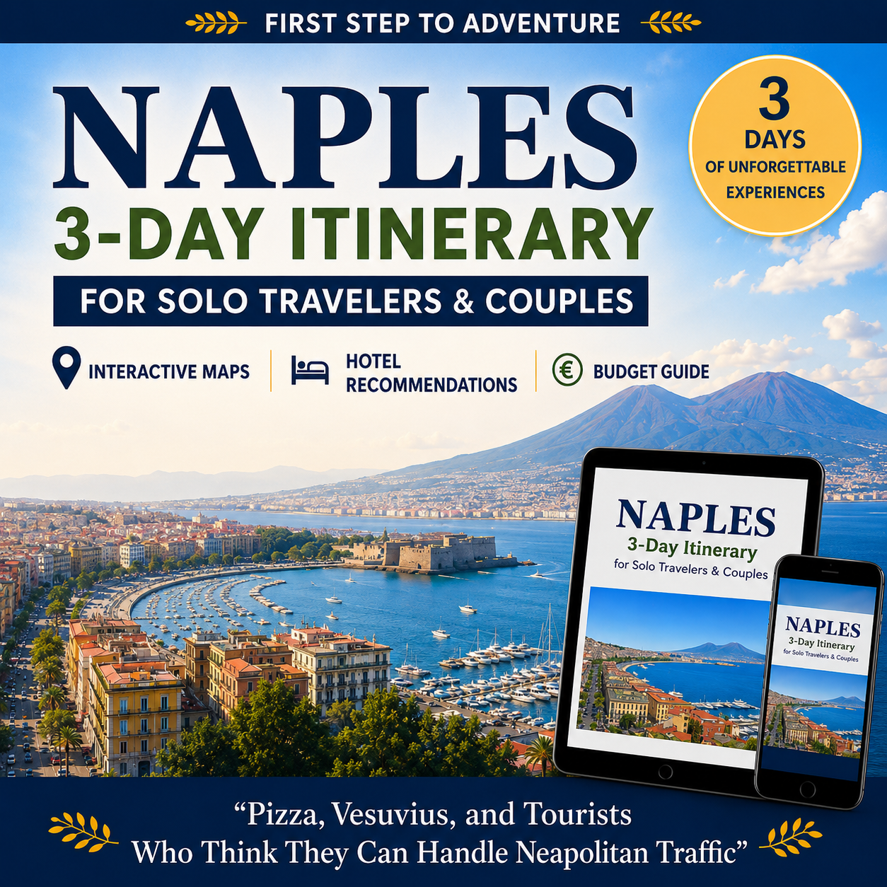 Naples 3-Day Itinerary Guide for Solo Travelers and Couples