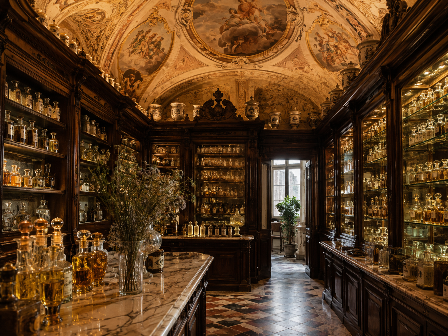 Santa Maria Novella pharmacy in Florence