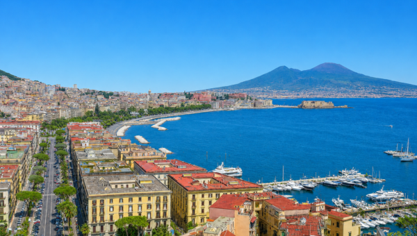 bay of naples daytime shot