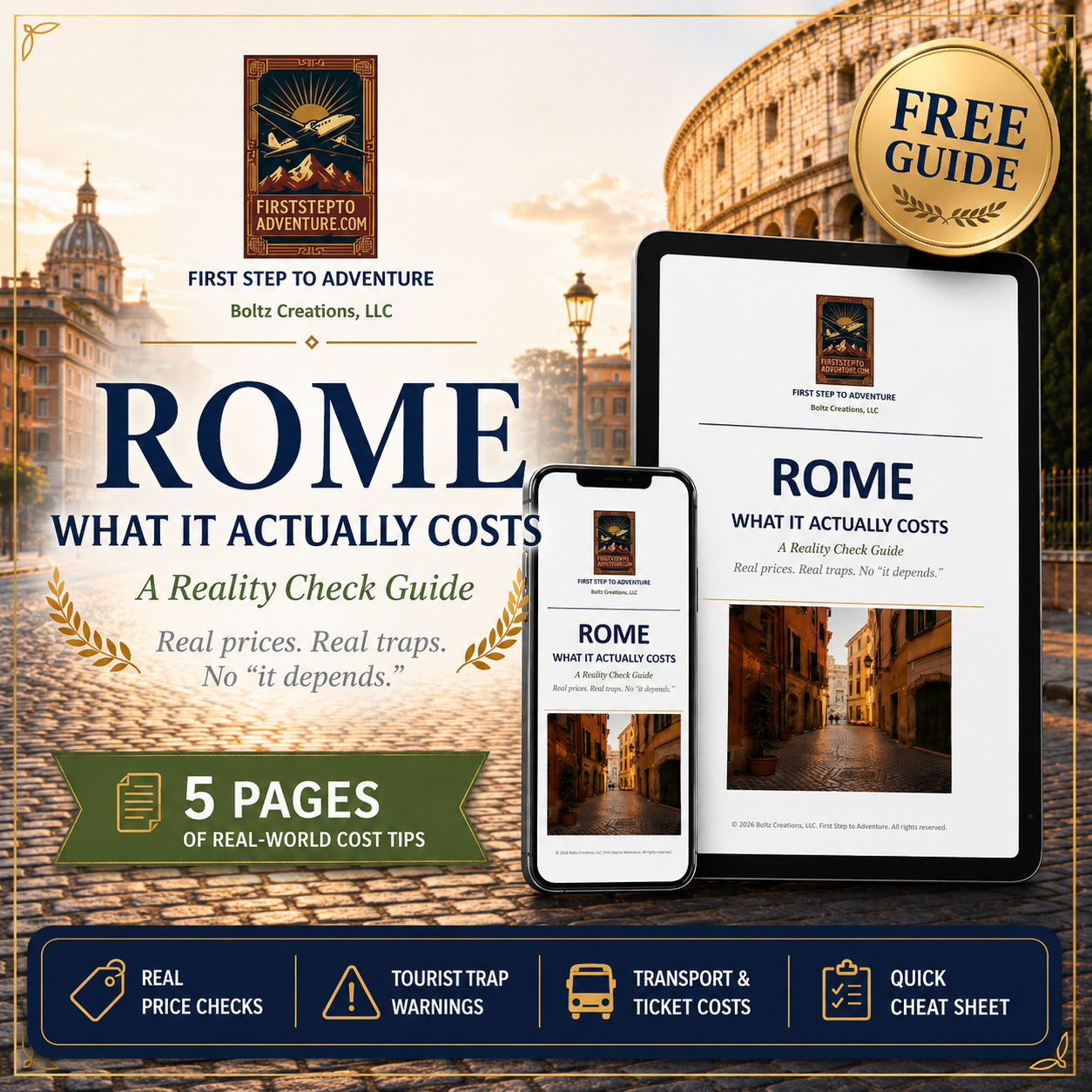 Rome What It Actually Costs Free Guide